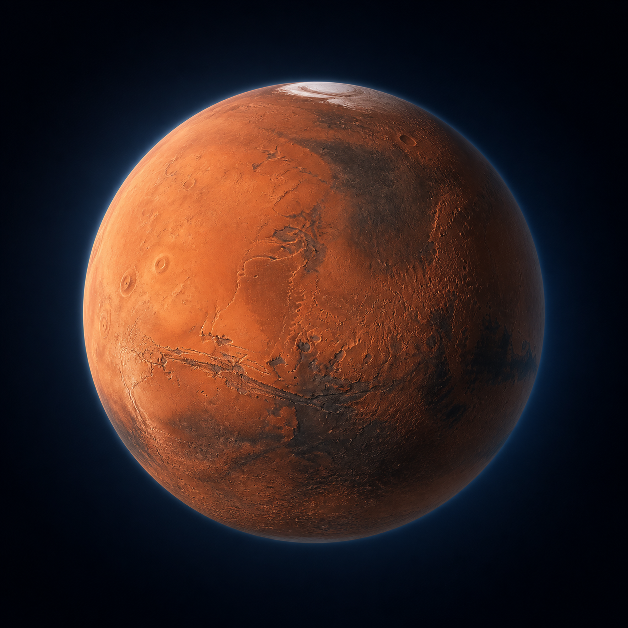 The complete planet Mars