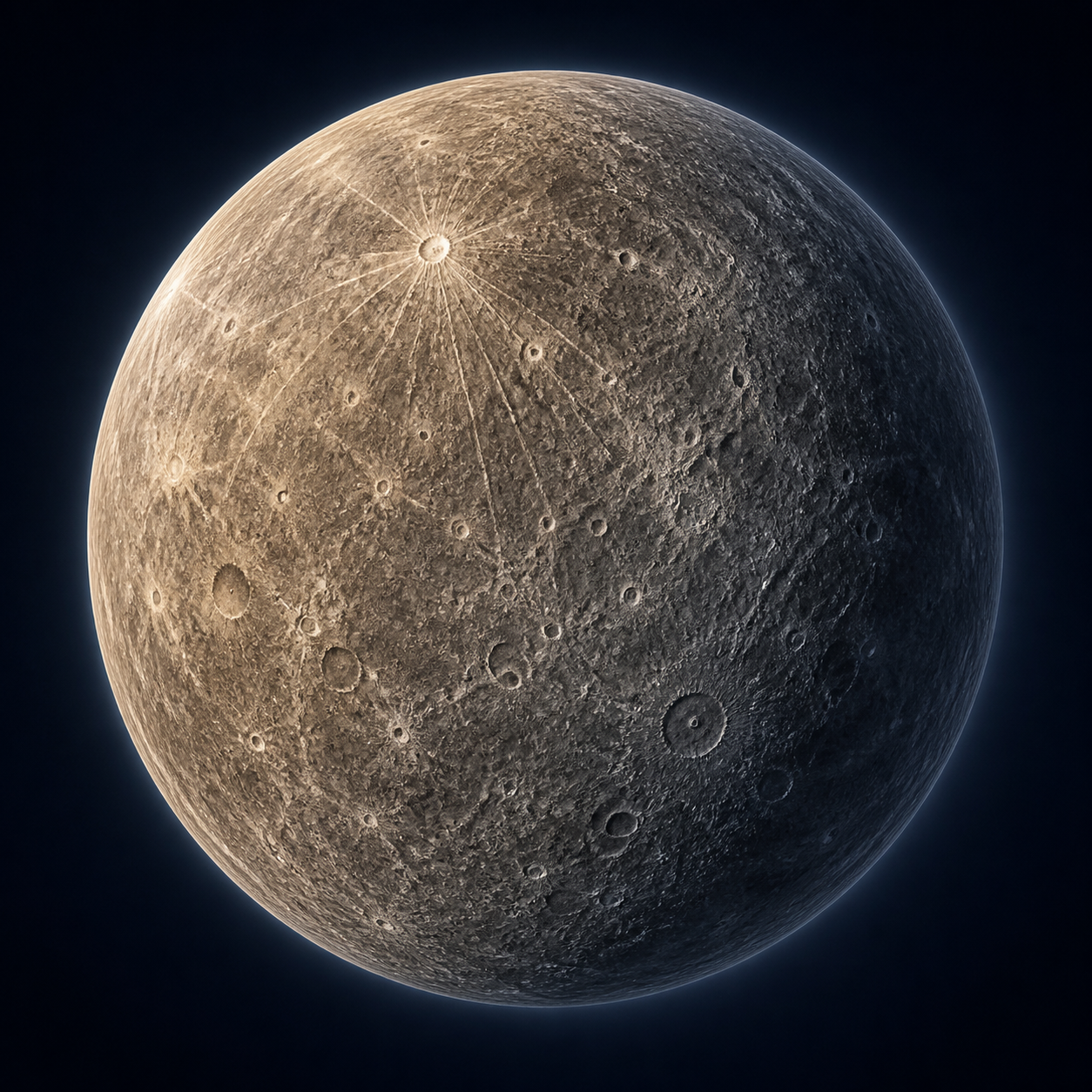 The complete planet Mercury